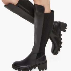 Ayden Chunky Block Heeled Boot